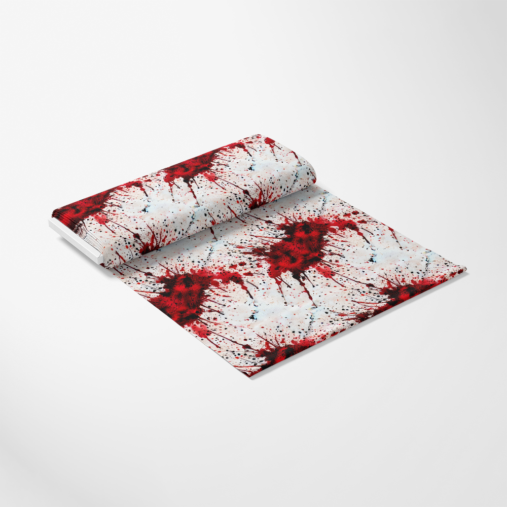 Blood Spatter Pattern 2 Quilting Cotton Fabric