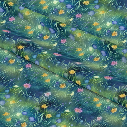 Twilight Meadows Pattern 7 Quilting Cotton Fabric