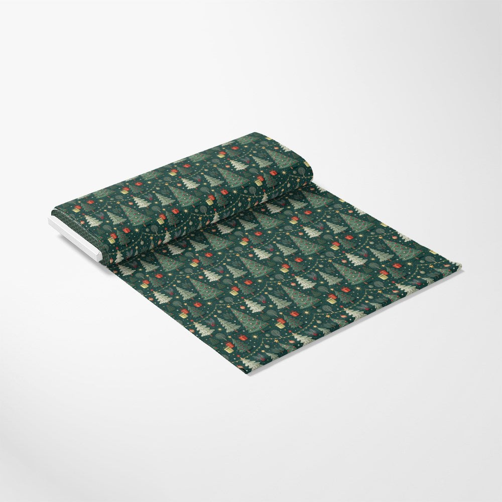 Christmas Tree Lights Pattern 2 Quilting Cotton Fabric
