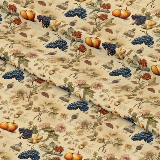 Thanksgiving Elegance Pattern 2 Quilting Cotton Fabric