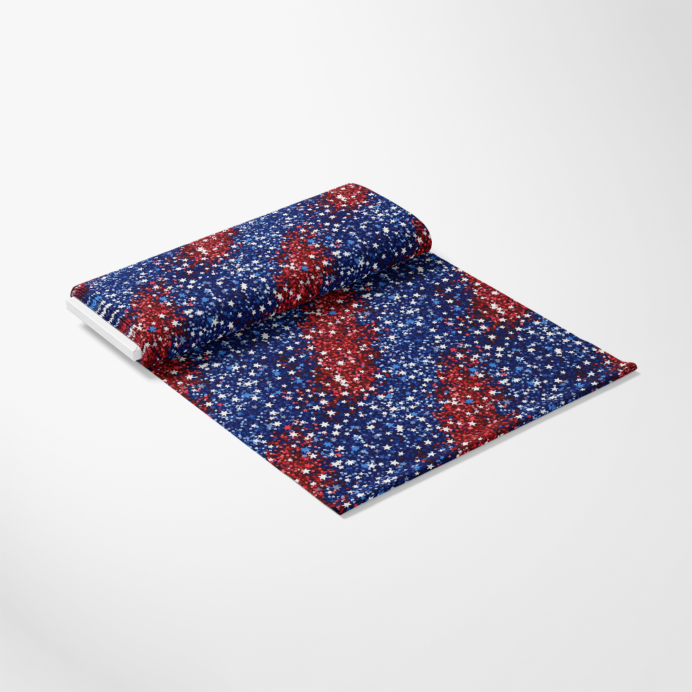 4th-of-July Glitter Pattern 7 Quilting Cotton Fabric