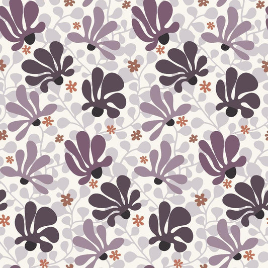 Retro Floral Pattern 11 Quilting Cotton Fabric