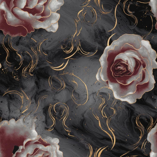 Gothic Vortex Pattern 9 Quilting Cotton Fabric