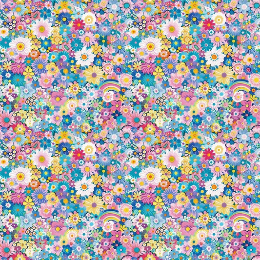 Charm Keeper Pattern 3 Quilting Cotton Fabric