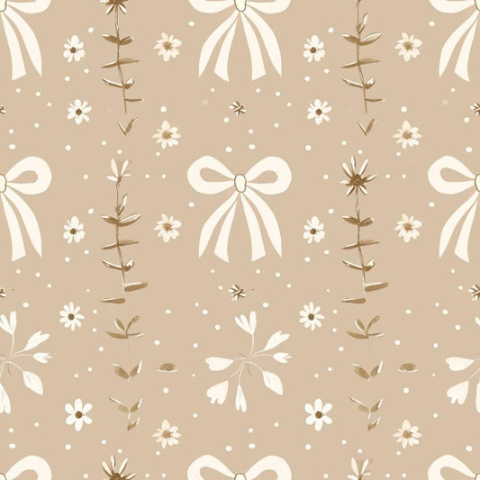 Neutral Newborn Pattern 20 Quilting Cotton Fabric