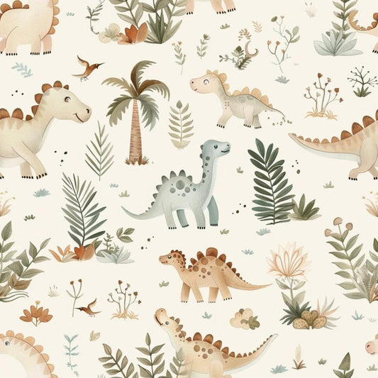 Neutral Newborn Pattern 24 Quilting Cotton Fabric