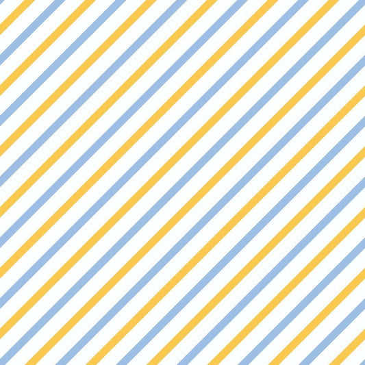 Periwinkle Dreams Stripes Quilting Cotton Fabric