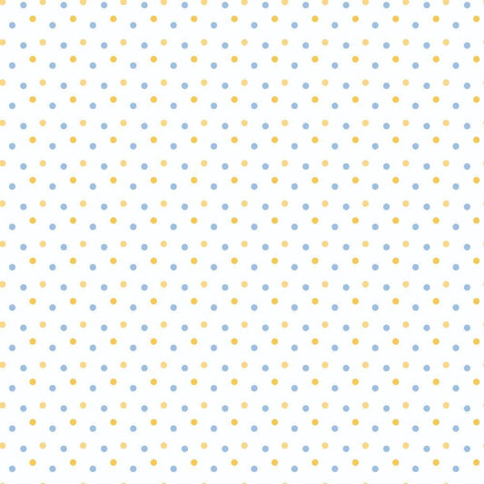 Periwinkle Dreams Polka Dots Quilting Cotton Fabric