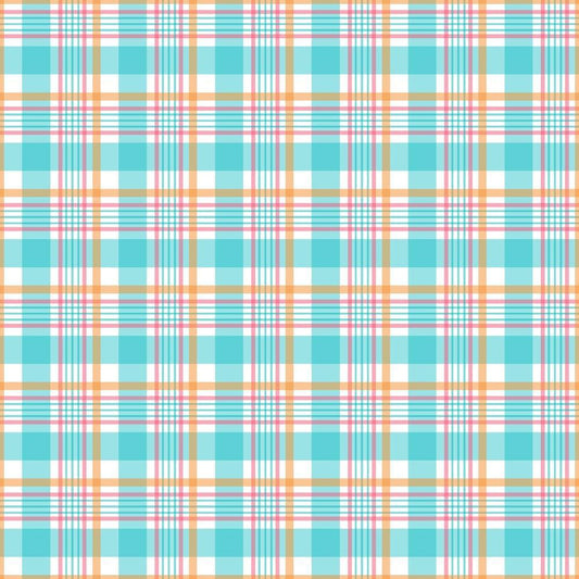 Plaid for Summer Pattern 2 Quilting Cotton Fabric