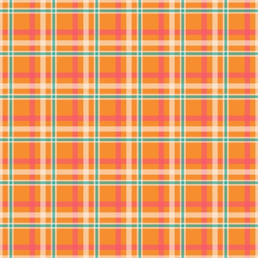 Plaid for Summer Pattern 19 Quilting Cotton Fabric