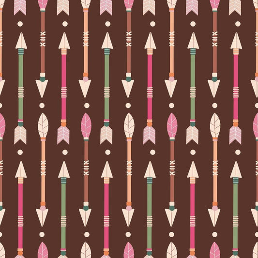 Western Cowgirl Pattern 4 Quilting Cotton Fabric
