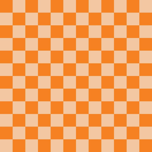 2 Color Checkered Pattern 3 Quilting Cotton Fabric