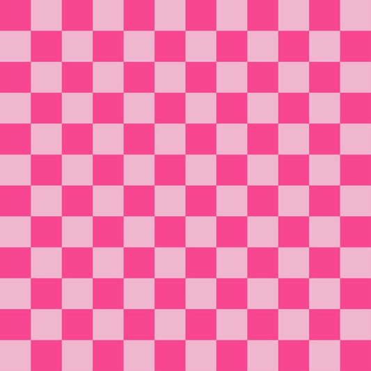 2 Color Checkered Pattern 8 Quilting Cotton Fabric