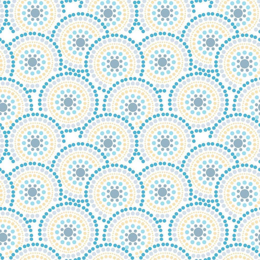 Soft Winter Charm Pattern 8 Quilting Cotton Fabric