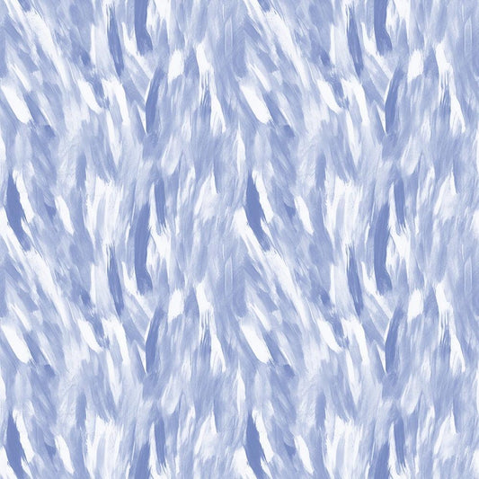 Watercolor Brush Strokes Pattern 60 Quilting Cotton Fabric