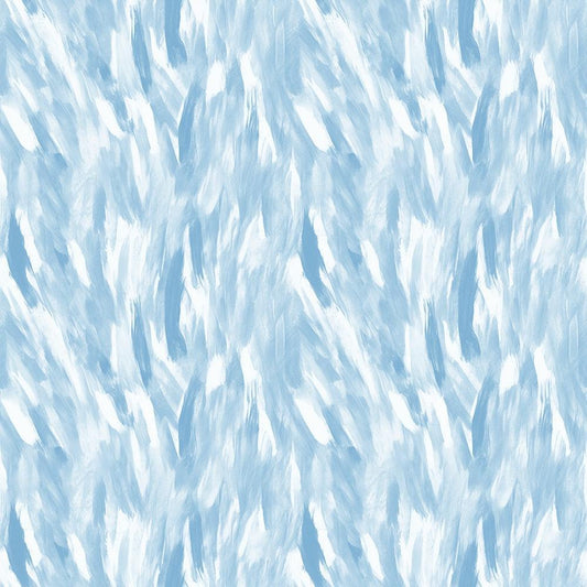 Watercolor Brush Strokes Pattern 66 Quilting Cotton Fabric
