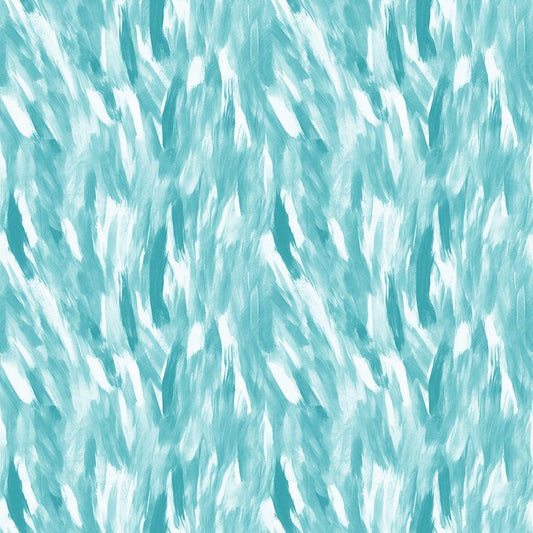 Watercolor Brush Strokes Pattern 73 Quilting Cotton Fabric