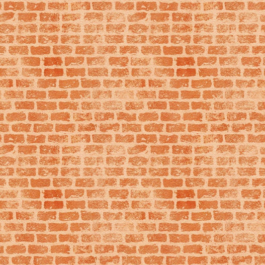 Grunge Brick Wall Pattern 9 Quilting Cotton Fabric