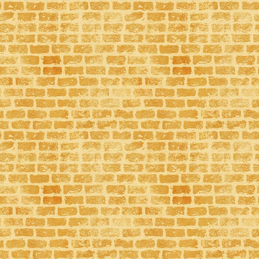 Grunge Brick Wall Pattern 10 Quilting Cotton Fabric