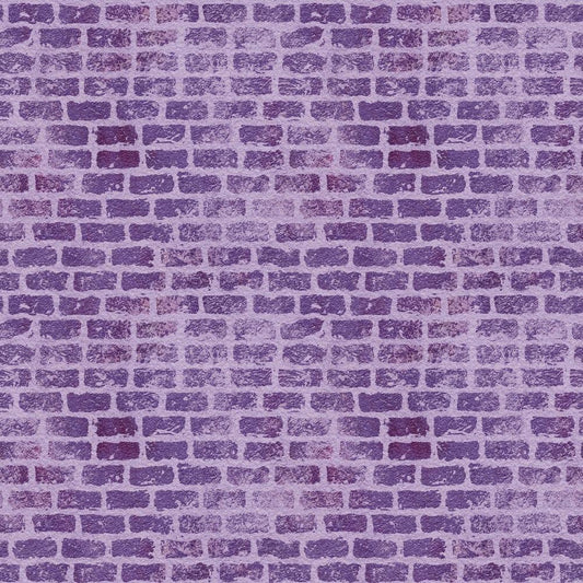 Grunge Brick Wall Pattern 20 Quilting Cotton Fabric