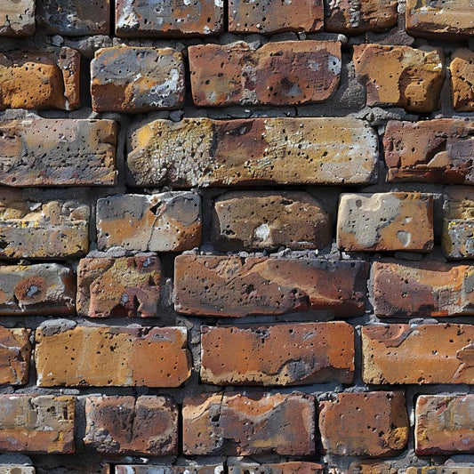 Brick Walls Pattern 14 Quilting Cotton Fabric