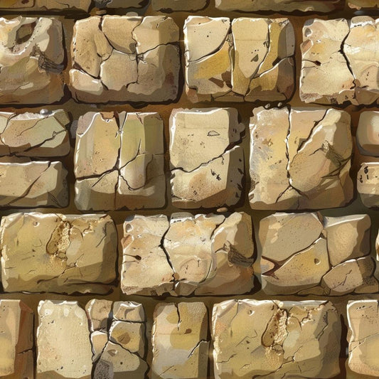 Brick Walls Pattern 20 Quilting Cotton Fabric