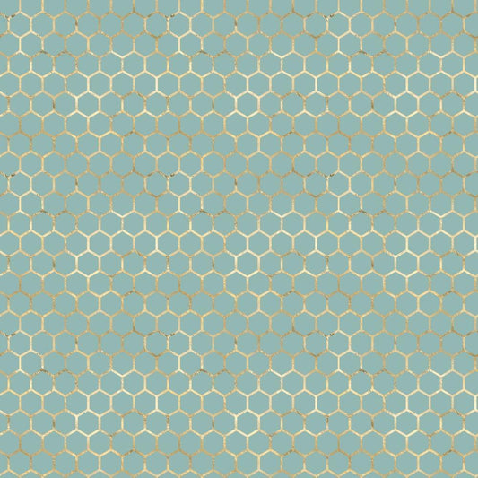 Lovely Bee Pattern 1 Quilting Cotton Fabric