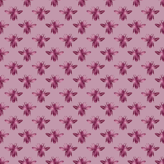 Lovely Bee Pattern 8 Quilting Cotton Fabric