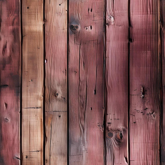Pink Rose Wood Planks Pattern 1 Quilting Cotton Fabric