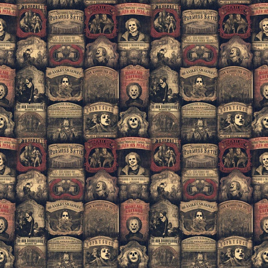 Sinister Sideshow Pattern 5 Quilting Cotton Fabric