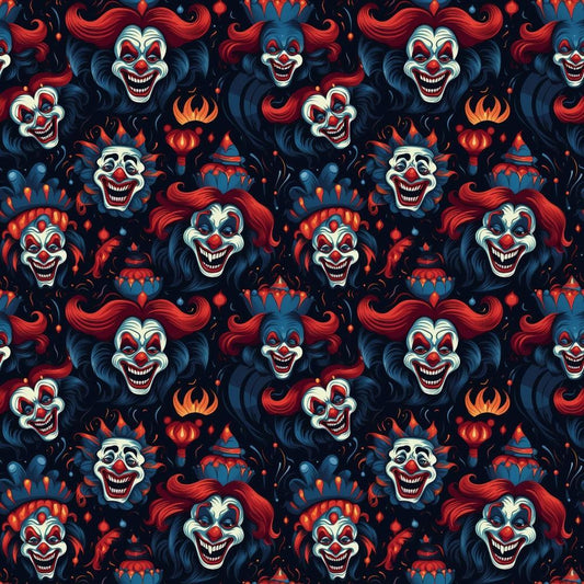 Sinister Sideshow Pattern 6 Quilting Cotton Fabric