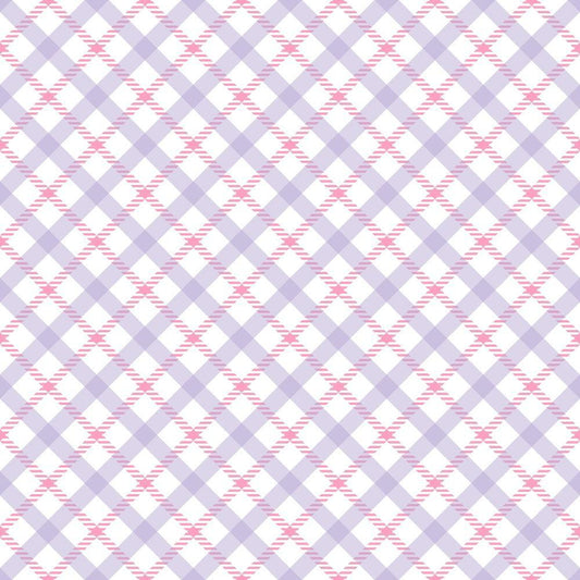 Princess Plaids Pattern 5 Quilting Cotton Fabric