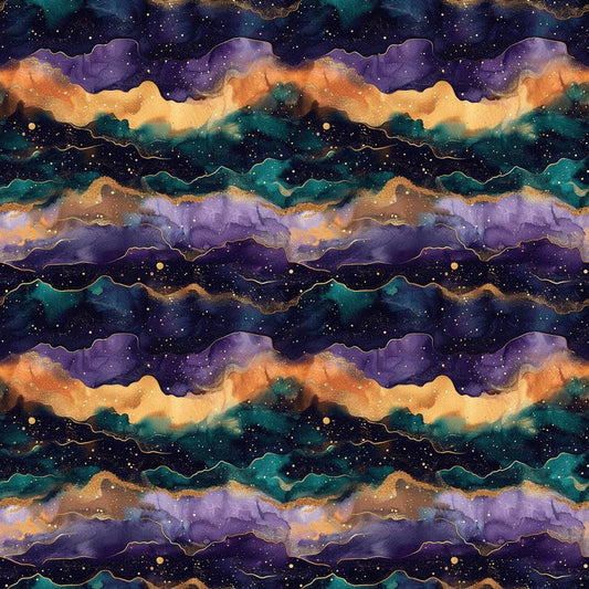 Leo Zodiac Pattern 19 Quilting Cotton Fabric