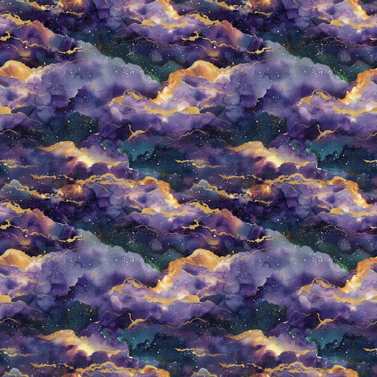 Leo Zodiac Pattern 18 Quilting Cotton Fabric
