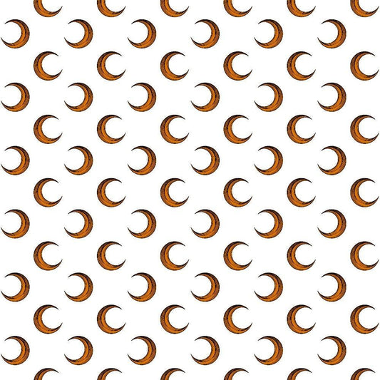 Elegant Halloween Pattern 3 Quilting Cotton Fabric