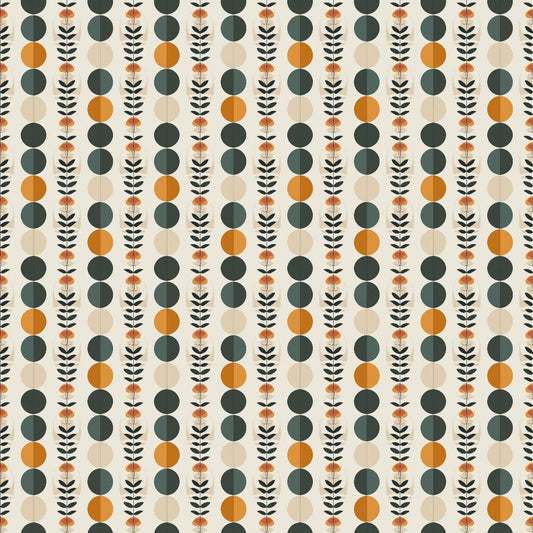 Sage Green Boho Pattern 5 Quilting Cotton Fabric