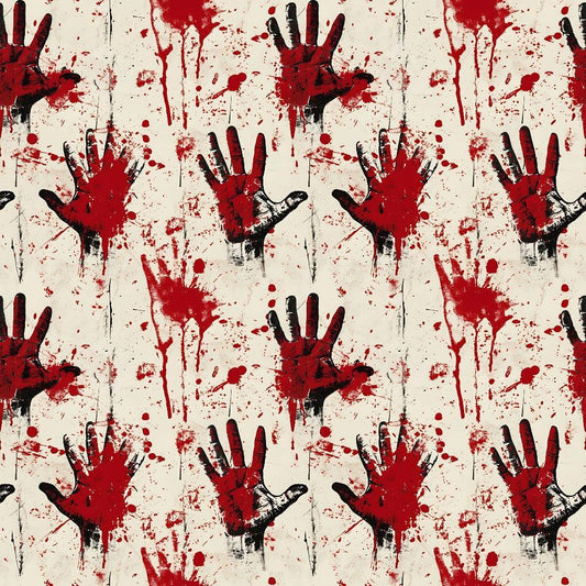 True Crime Detective Pattern 6 Quilting Cotton Fabric