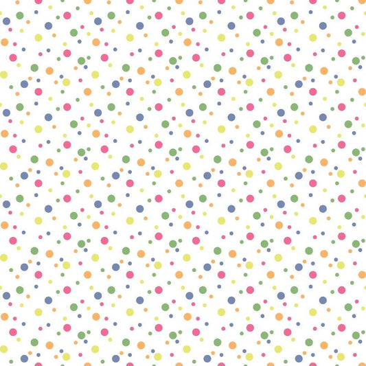 Confetti Dots Pattern 1 Quilting Cotton Fabric