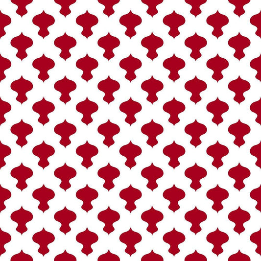Country Christmas Pattern 16 Quilting Cotton Fabric