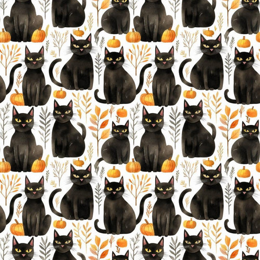 The Pumpkin Patch Pattern 12 Quilting Cotton Fabric