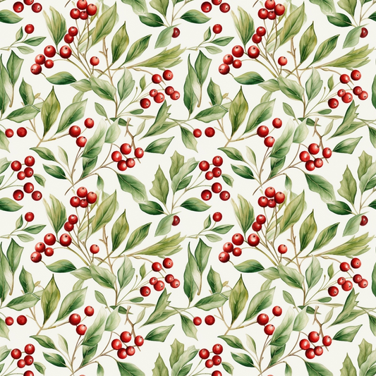 Christmastime Pattern 1 Quilting Cotton Fabric