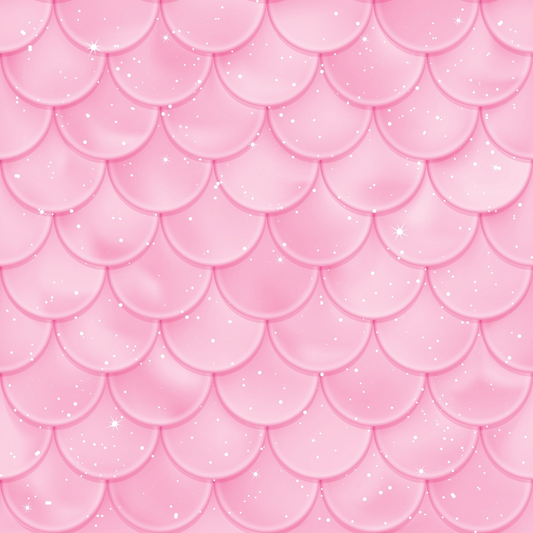 Mermaid Scales Pattern 35 Quilting Cotton Fabric
