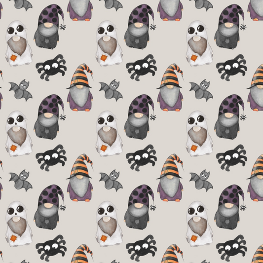 Spooky Gnomes Pattern 6 Quilting Cotton Fabric