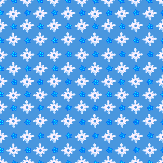 Reindeer and Gnomes Pattern 2 Quilting Cotton Fabric