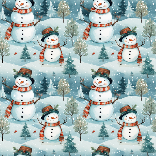 Christmastime Pattern 21 Quilting Cotton Fabric
