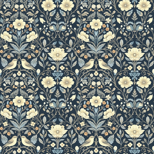 Heritage Garden Pattern 1 Quilting Cotton Fabric