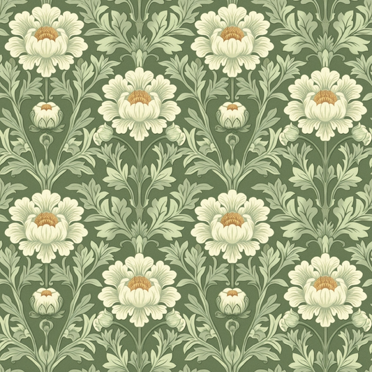 Heritage Garden Pattern 5 Quilting Cotton Fabric