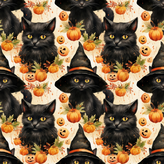 Spooky Season Pattern 15 Quilting Cotton Fabric