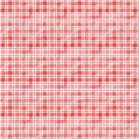 Watercolor Lumberjack Plaid Pattern 11 Quilting Cotton Fabric