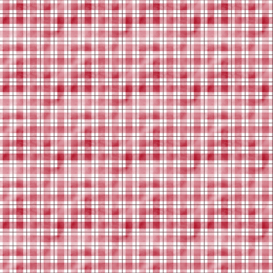 Watercolor Lumberjack Plaid Pattern 12 Quilting Cotton Fabric